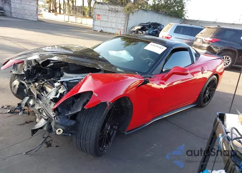 2008 Chevrolet Corvette из США, поврежденный, VIN 1G1YY25W585111929